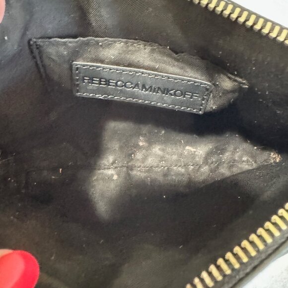 REBECCA MINKOFF Black Leather Avery Crossbody Bag - Picture 6 of 9